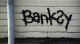 עבודה על בנקסי, Banksy צייר גרפיטי, אמן רחוב, באנקסי אקטיביסט בריטי, גראפיטי פרובקציה אמנותית
